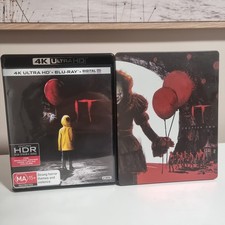 It Chapter Two 2 (4K/Blu-ray STEELBOOK Bill Skarsgard Bill Hader Rare Steelbook