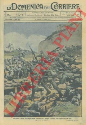 BELTRAME A. - Die Brigade Forli greift den Feind mit dem Bajonett zurück und jagt ihn