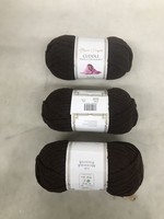 Utopia Crafts Cuddle Super Chunky Chenille Garn Braun, 100 G Knaeuel, 60 M