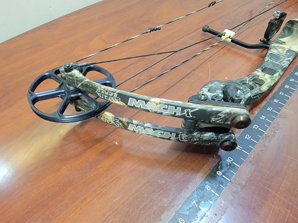 Arco compuesto para mano derecha PSE MACH X CAMO Foto 4 de 4