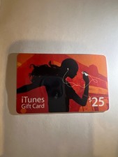 ITUNES Dancer Silhouette 2007 Gift Card no value