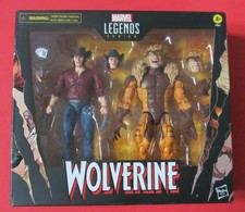 Marvel Legends Wolverine 50th Anniversary Logan Vs Sabretooth 2 Pack