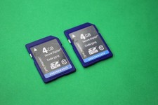 Set of 2 Promaster SD 4GB Performance SDHC Memory CardS