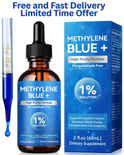 Methylane Blue 1% 60mL USP Pharmaceutical Grade 99.99% - Ultra Pure Made in USA