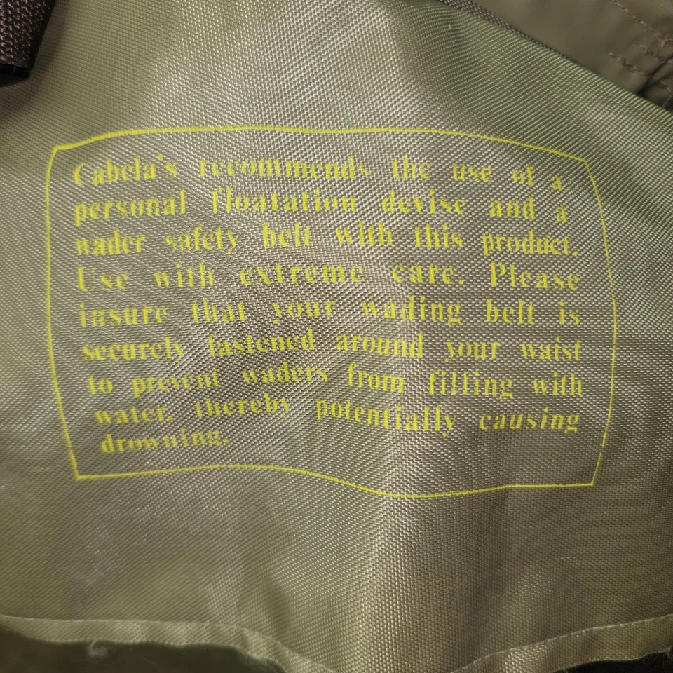 Cabelas Adjustable Elastic Waders Belt for Fishing Size 3 - Image 3 of 4