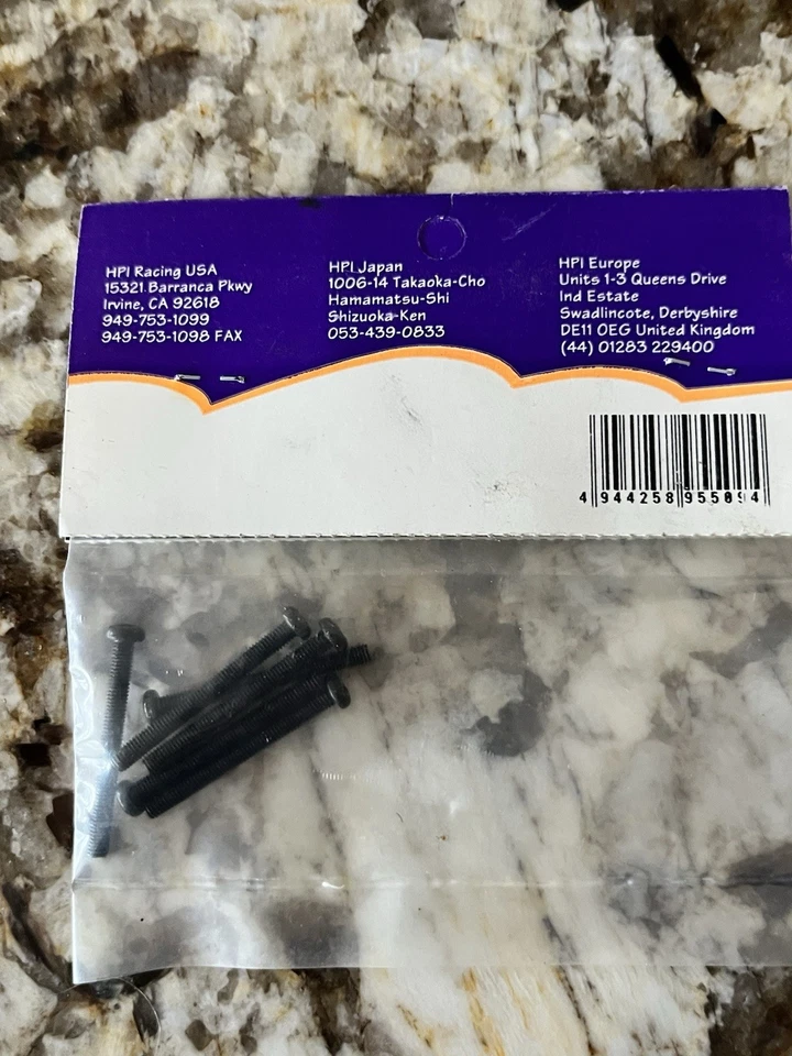 HPI Racing RC Original Replacement Part #Z509 Button Head Screw M3x30mm 6pc NOS - Image 4 of 4