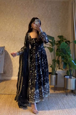 Anarkali Gown Pakistani Dress Salwar Kameez Ready made Party Wedding Bollywood