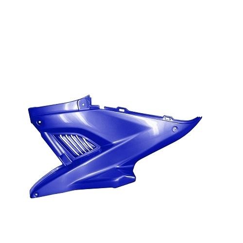 Capot moteur gauche Nitro Aerox bleu métallisé pour réparer un carénage cassé