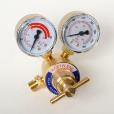 Replacement Acetylene Regulator Gage Set for Gas Welder Regulater Gauge Only
