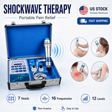 Portable Shockwave Therapy Machines Pain Relief Multi-Functional Body Massage