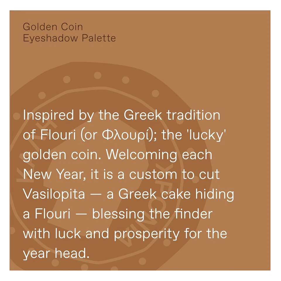 KORRES Eyeshadow Palette Golden Coin 4 Farbtöne - Bild 3 von 3