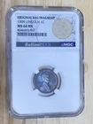 1909 Lincoln Wheat Small Cent MS 64 BN NGC Uncirculated