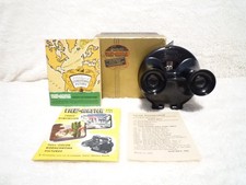 SAWYER'S VIEW-MASTER CLAMSHELL BAKELITE VIEWER  MODEL B  NEW IN ORIGINAL BOX