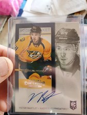 Victor Bartley 2014 Contenders Autograph Rookie #163 Nashville Predators