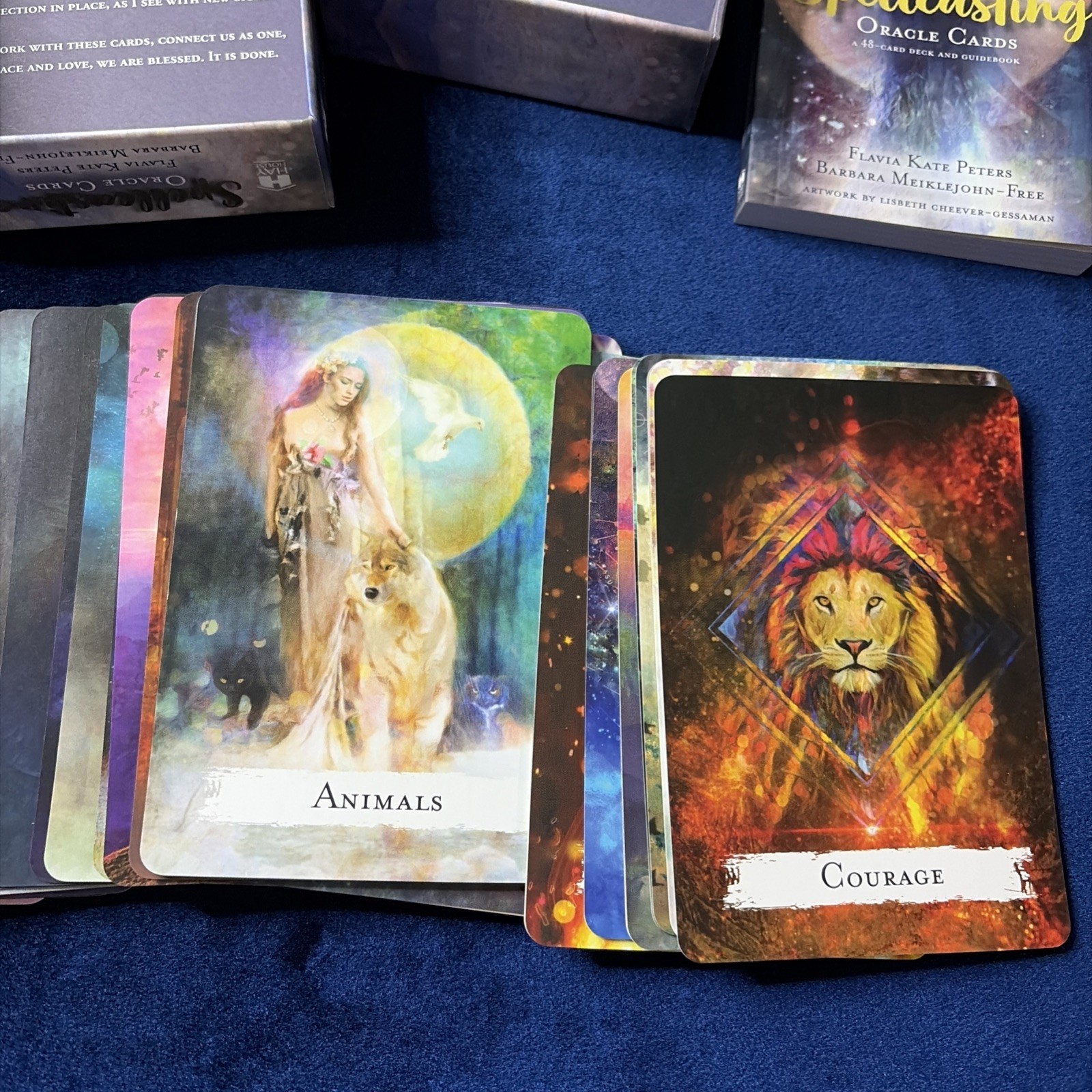 Spellcasting Oracle Cards: A 48-Card Deck and Guidebook