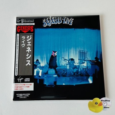 1. Genesis Live CD With Obi Limited Edition Paper Jacket Japan Rare (75 characte