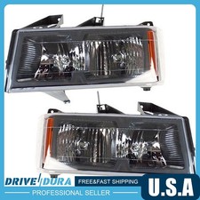 Tyc Left Right Headlight Assembly Fits 2004-2012 Chevrolet Colorado