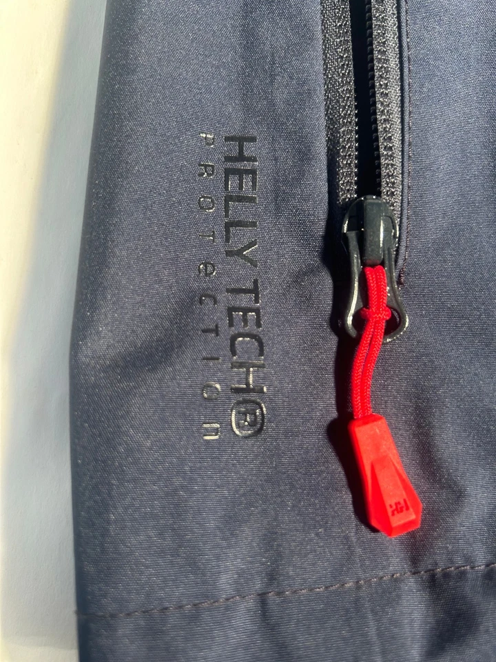 HELLY HANSEN Crew 帆船背心男式中号蓝色 Helly Tech 防水夹克 — 第 3/4 张图片