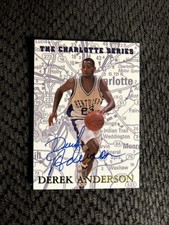 1997 The Genuine Article Charlotte Series 230/5000 Derek Anderson #MP6 Auto
