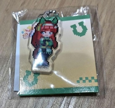 Silence Suzuka Family Mart x Uma Musume dot picture acrylic charm