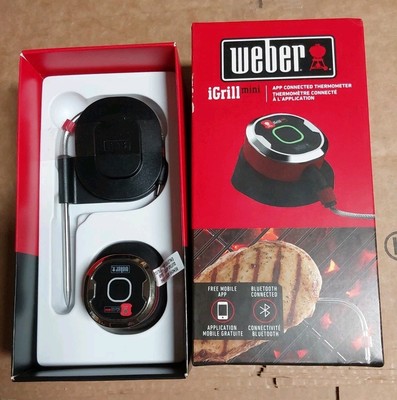 New! Weber iGrill Mini Digital All Bluetooth Thermometer 7202 