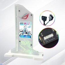 Metal Graphic Video Card Bracket VGA Holder 2.4Inch LCD RGB CPU GPU RAM Monitor