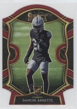 2020 Panini Select Concourse Maroon Prizm Die-Cut Damon Arnette #92 0g27