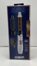 New Conair Double Ceramic 3-in-1 Hot Air Brush Dry as You Style