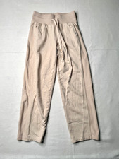 Joy Lab Women's XS beige Straight Leg Lounge Pants Sweatpants Activewear tan