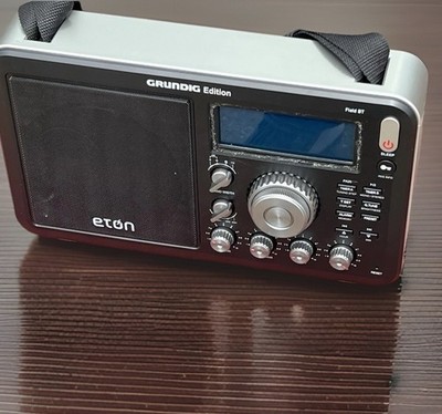Eton Field BT GRUNDIG AM/FM/Shortwave Radio W/RDS and Bluetooth