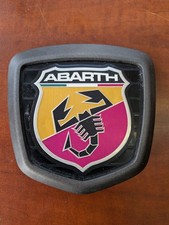 17-20 Fiat Spider Abarth Upper Fascia Front Bumper Nameplate Emblem Badge Oem 17-20 Fiat Spider Abarth Upper Fascia Front Bumper Nameplate Emblem Badge Oem