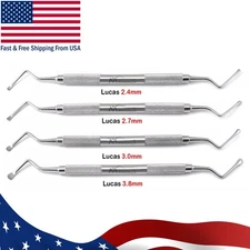 Dental Lucas Bone Curettes Set Of 4 Surgery Surgical Periodontal Tools Margalla®