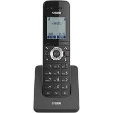 Snom M15 SC Mobilteil schwarz DECT, GAP, Schnurlos, Analog, Gürtelclip, Tasten