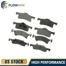 Front Rear Brake Pads For 2002 2003 2004 Ford Expedition 4.6l