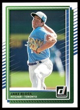 Jake Bloss 2025 Donruss Toronto Blue Jays #96