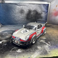 Solido 2020 Porsche 993 RWB Bodykit No 11 Martini Racing Livery Coupe Silver Red
