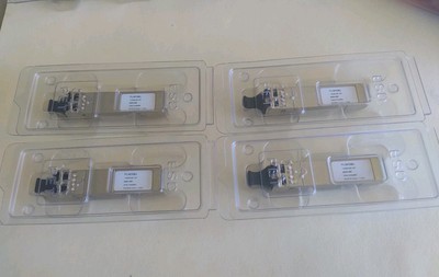  Finisar FTLX867D3BCL   10GBASE-SR, SFP+, 850nm, MMF (LOT of 4) NEW Open Box