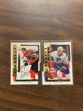 1996-97 Pinnacle Be A Player - Link 2 History Jim Campbell Eric Lindros