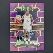 2024 Panini Select WNBA - Concourse Natasha Howard #32 Purple Ice Prizm /149