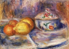 Impressionist Still Life Wall Art Poster by Renoir Premium Quality