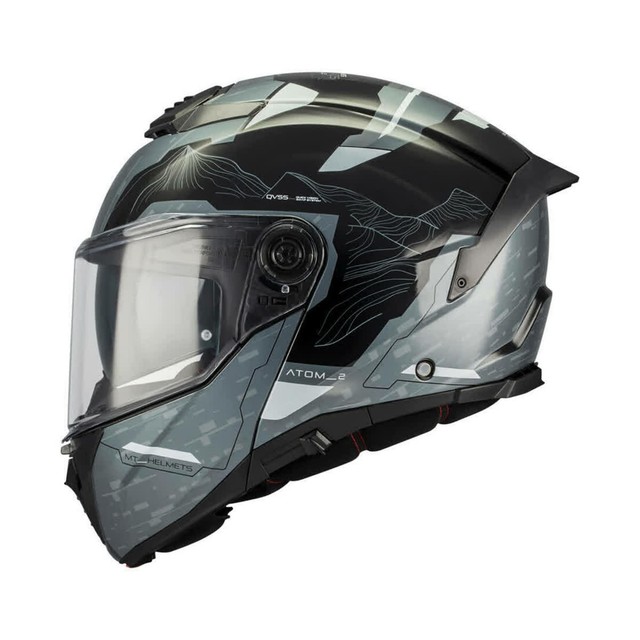 Casque Modulaire MT HELMETS ATOM 2 SV HIGHLANDS C2 GLOSS