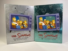 The Simpsons Complete Season One  Season Two 1, 2  DVD Collectors Edition NEW