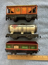 SPECIAL (3) MARX FREIGHT TRAINS… VERY NICE