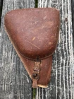 Original Damaged WW2 Japanese Military Type 14 Nambu Leather Pistol Holster