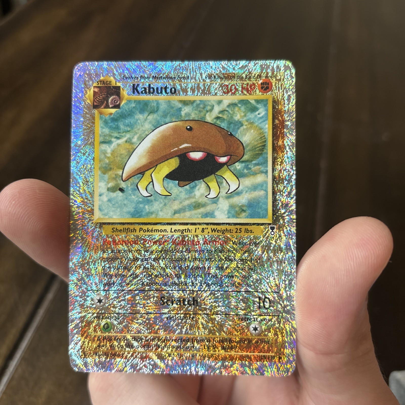 Kabuto 48/110 Legendary Collection Reverse Holo NM Pokemon