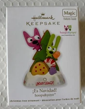 Hallmark 2011 Hoops & Yoyo Es Navidad Spanish Sound Magic Keepsake Ornament New