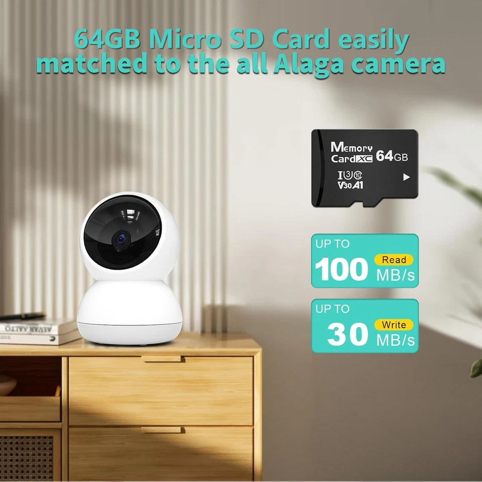 Micro SD Memory Card U3 High-speed Version 16GB 64GB TF Class 10 Adapter - Image 2 of 4