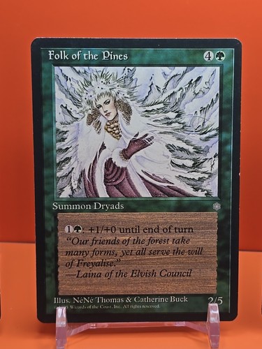 π’π’π’ (4) 1995 MAGIC THE GATHERING FOLK OF THE PINES ICE AGE PLAYED π’π’π’ - Picture 3 of 10