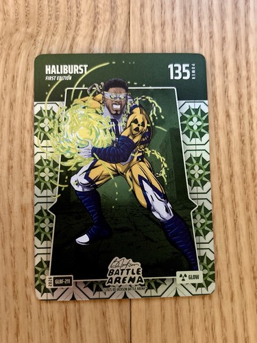 Bo Jackson Battle Arena #GLBF-211 HALIBURST Grandma\'s Linoleum Battlefoil GLOW