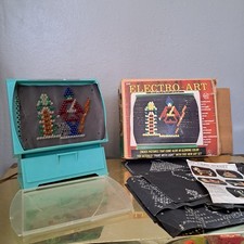 Vintage 1968 by Louis Marx Co ELECTRO ART Play SET Original Box 6300 Works USA